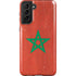 Morocco Flag Distressed Galaxy S21 FE Pro Case